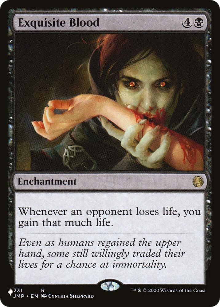Exquisite Blood (231/078) [The List]