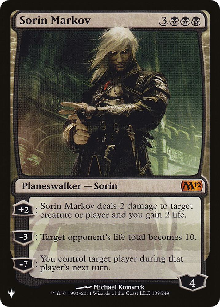 Sorin Markov (M12) (109/249) [The List]