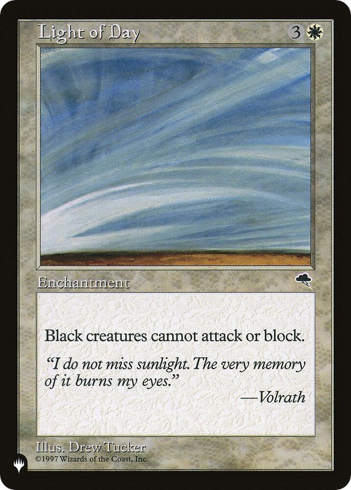 Light of Day (TMP-27) [The List]