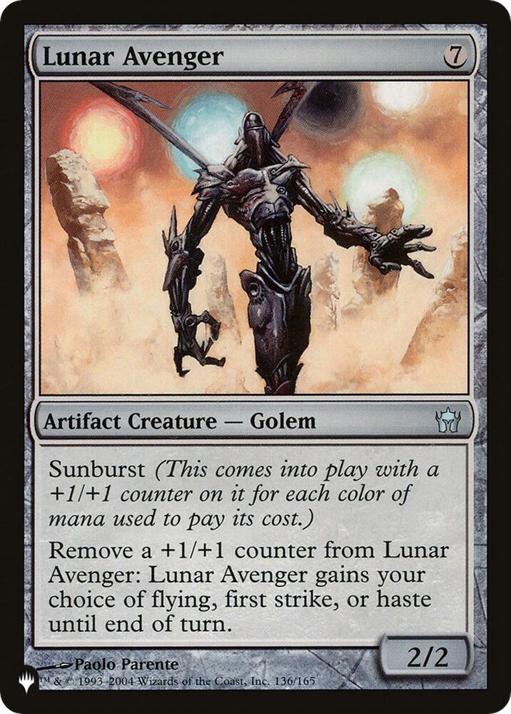 Lunar Avenger (136/165) [The List]