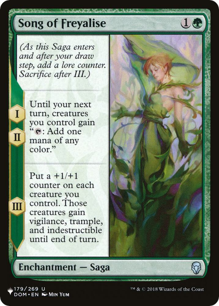 Song of Freyalise (179/269) [The List]
