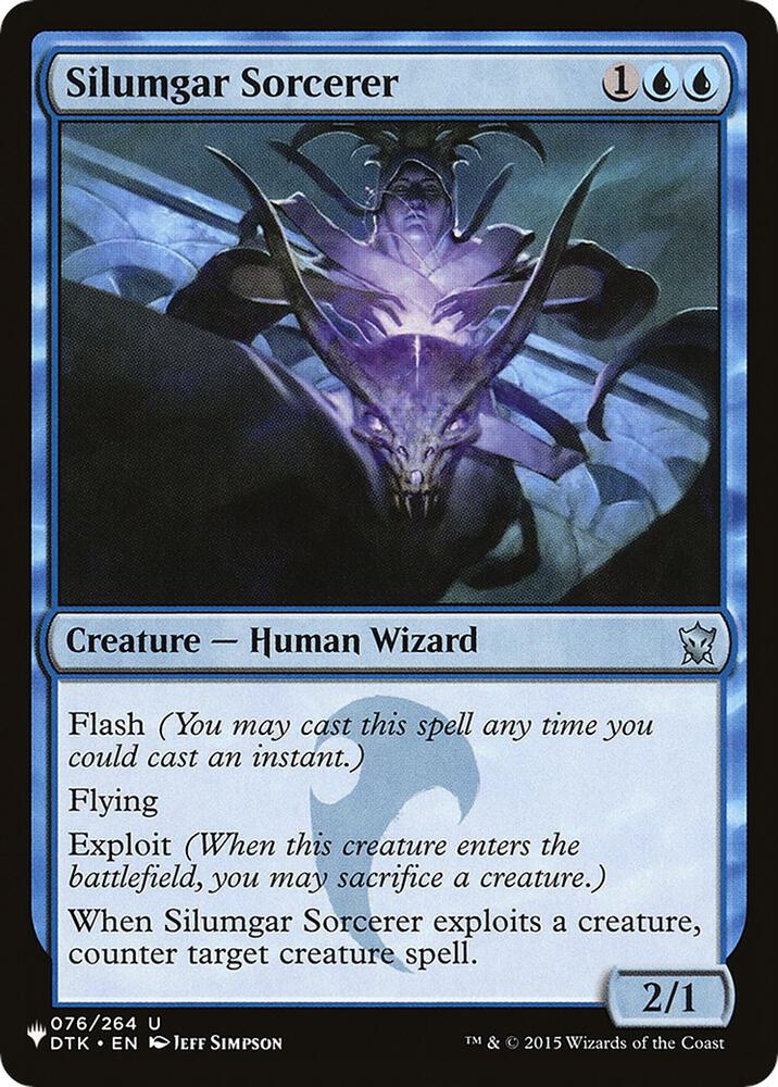 Silumgar Sorcerer (076/264) [The List]