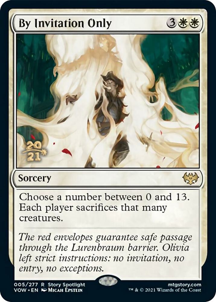 By Invitation Only (5) [Prerelease Cards]