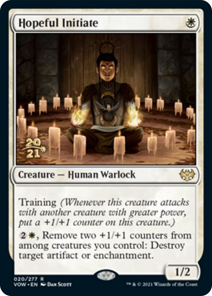 Hopeful Initiate (20) [Prerelease Cards]