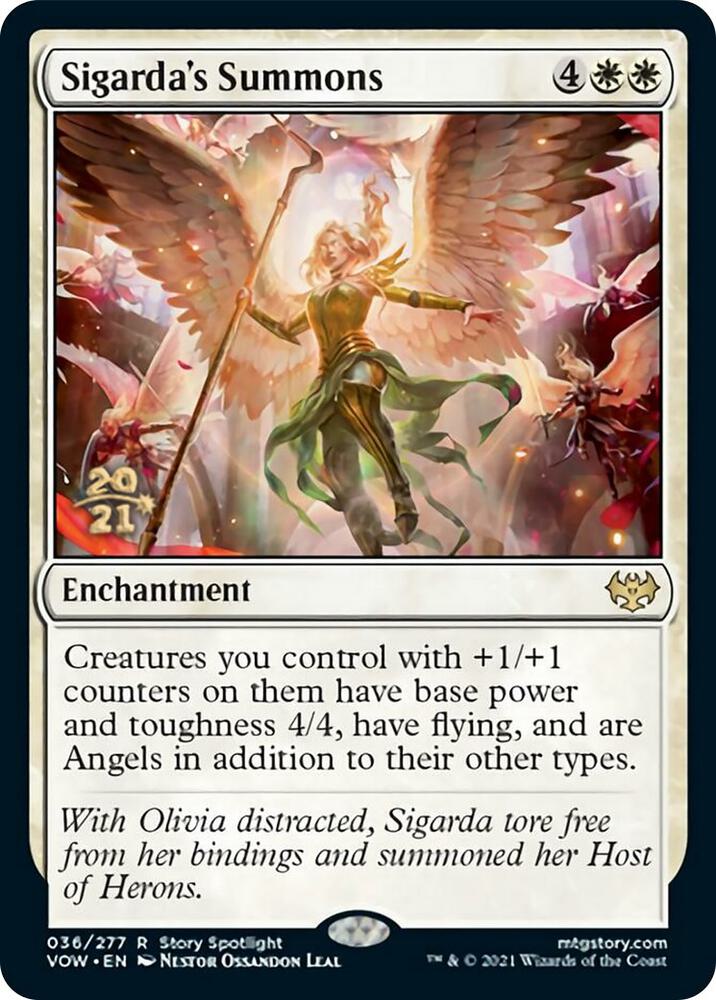 Sigarda's Summons (36) [Prerelease Cards]
