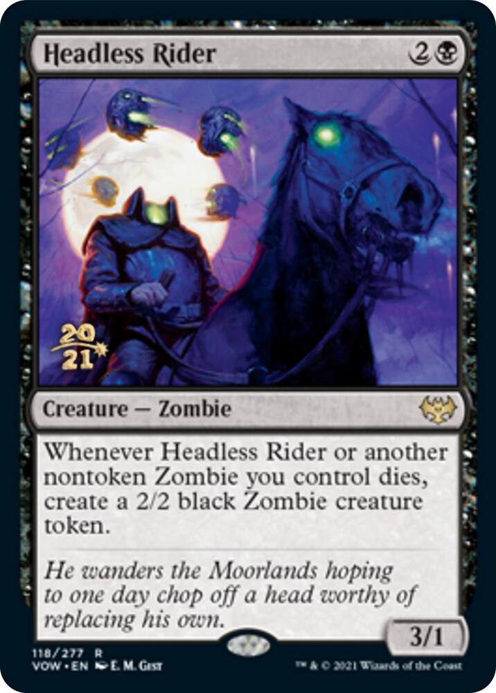 Headless Rider (118) [Prerelease Cards]