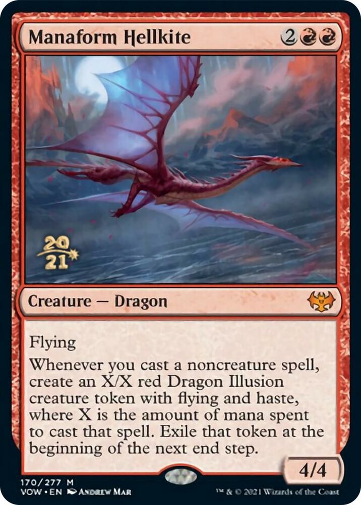 Manaform Hellkite (170) [Prerelease Cards]