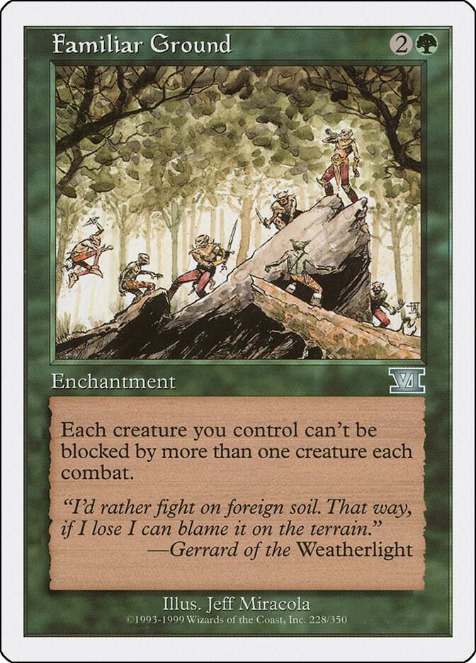Familiar Ground (228) [Classic Sixth Edition]