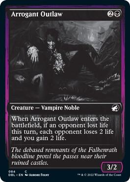 Arrogant Outlaw (84) [Innistrad: Double Feature]