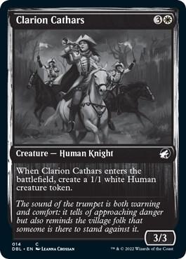 Clarion Cathars (14) [Innistrad: Double Feature]