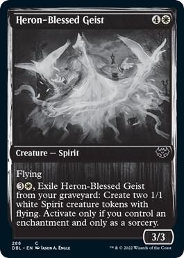 Heron-Blessed Geist (286) [Innistrad: Double Feature]