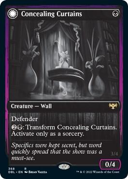 Concealing Curtains (368) [Innistrad: Double Feature]
