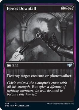 Hero's Downfall (387) [Innistrad: Double Feature]