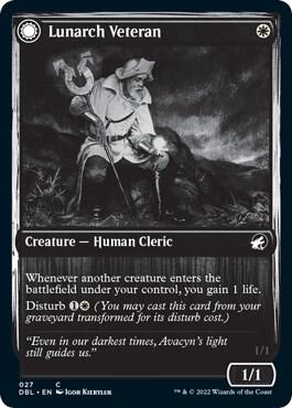 Lunarch Veteran (27) [Innistrad: Double Feature]