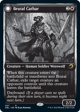 Brutal Cathar (7) [Innistrad: Double Feature]