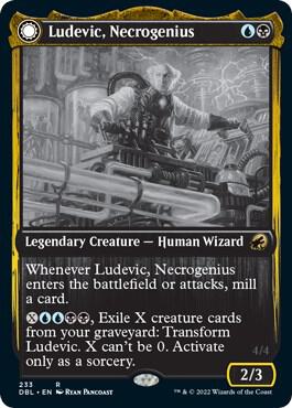 Ludevic, Necrogenius (233) [Innistrad: Double Feature]