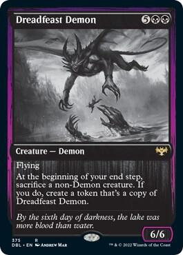 Dreadfeast Demon (375) [Innistrad: Double Feature]