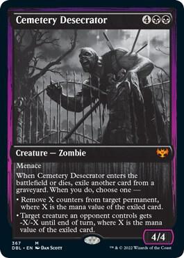 Cemetery Desecrator (367) [Innistrad: Double Feature]