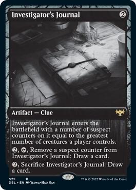 Investigator's Journal (525) [Innistrad: Double Feature]