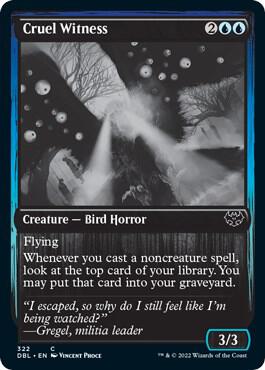 Cruel Witness (322) [Innistrad: Double Feature]
