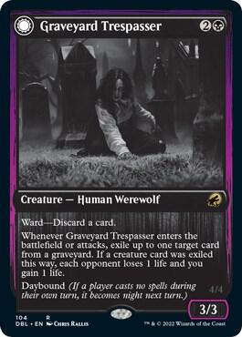 Graveyard Trespasser (104) [Innistrad: Double Feature]