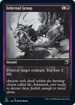 Infernal Grasp (107) [Innistrad: Double Feature]