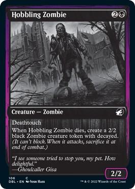 Hobbling Zombie (106) [Innistrad: Double Feature]