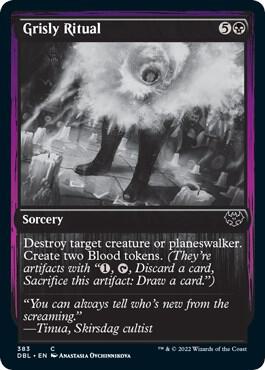 Grisly Ritual (383) [Innistrad: Double Feature]