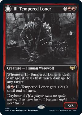 Ill-Tempered Loner (429) [Innistrad: Double Feature]