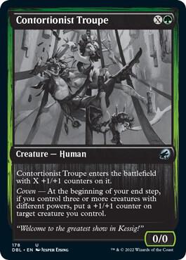 Contortionist Troupe (178) [Innistrad: Double Feature]