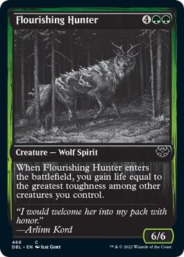 Flourishing Hunter (466) [Innistrad: Double Feature]