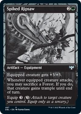 Spiked Ripsaw (487) [Innistrad: Double Feature]