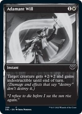 Adamant Will (268) [Innistrad: Double Feature]