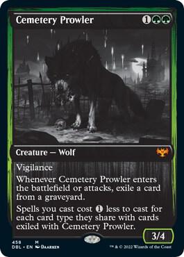 Cemetery Prowler (458) [Innistrad: Double Feature]