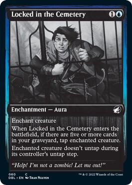 Locked in the Cemetery (60) [Innistrad: Double Feature]