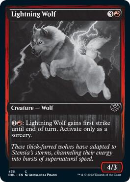 Lightning Wolf (435) [Innistrad: Double Feature]