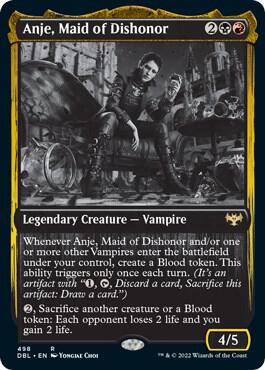 Anje, Maid of Dishonor (498) [Innistrad: Double Feature]