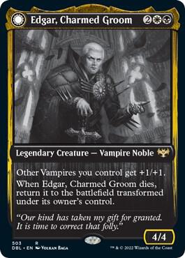Edgar, Charmed Groom (503) [Innistrad: Double Feature]