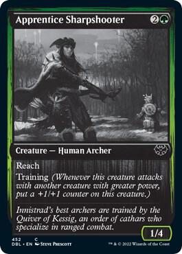 Apprentice Sharpshooter (452) [Innistrad: Double Feature]
