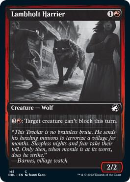 Lambholt Harrier (145) [Innistrad: Double Feature]