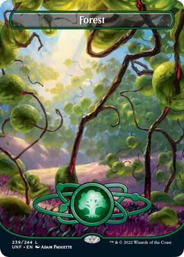 Forest (239) (Borderless) [Unfinity] [Borderless]