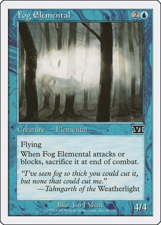 Fog Elemental (69) [Classic Sixth Edition]