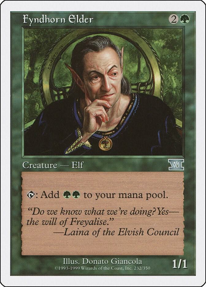 Fyndhorn Elder (232) [Classic Sixth Edition]