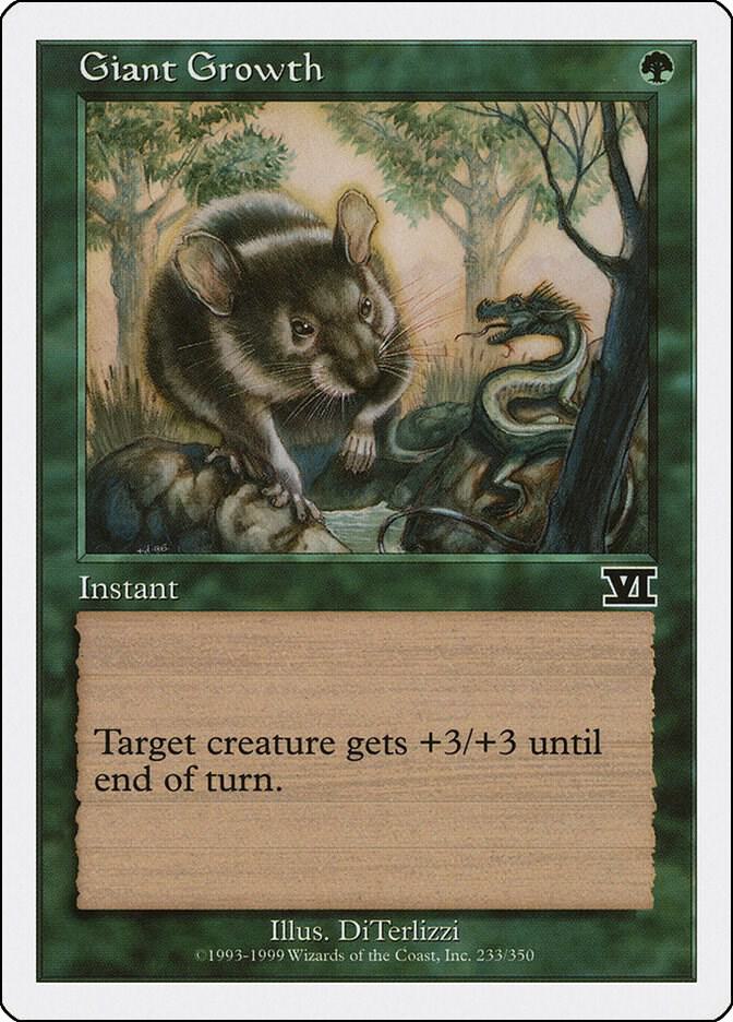 Giant Growth (233) [Classic Sixth Edition]