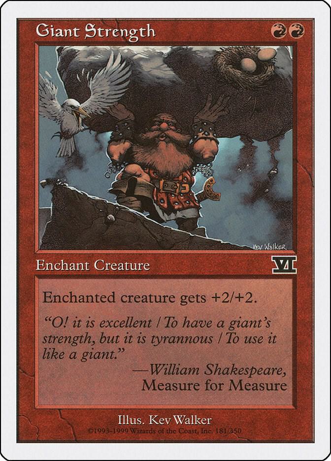 Giant Strength (181) [Classic Sixth Edition]