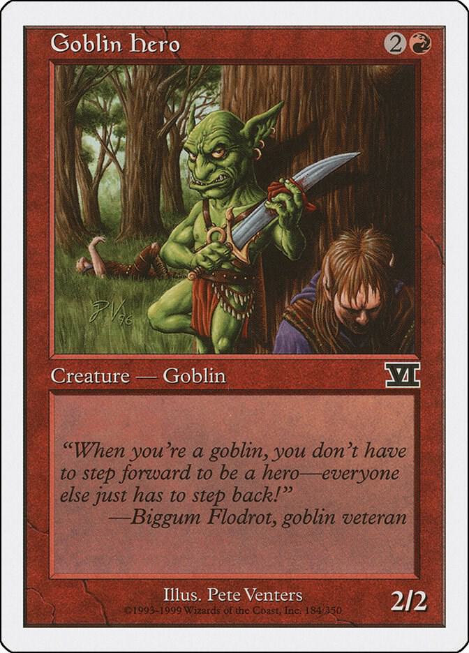 Goblin Hero (184) [Classic Sixth Edition]