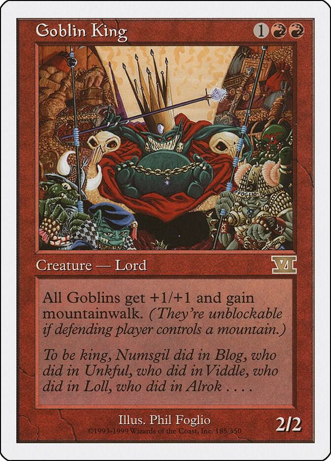 Goblin King (185) [Classic Sixth Edition]