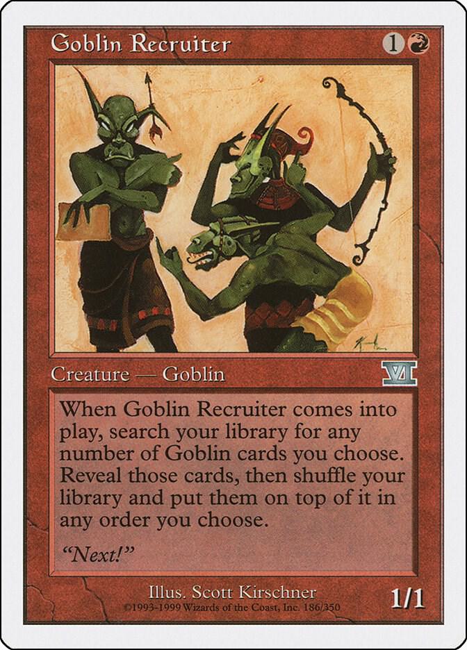 Goblin Recruiter (186) [Classic Sixth Edition]