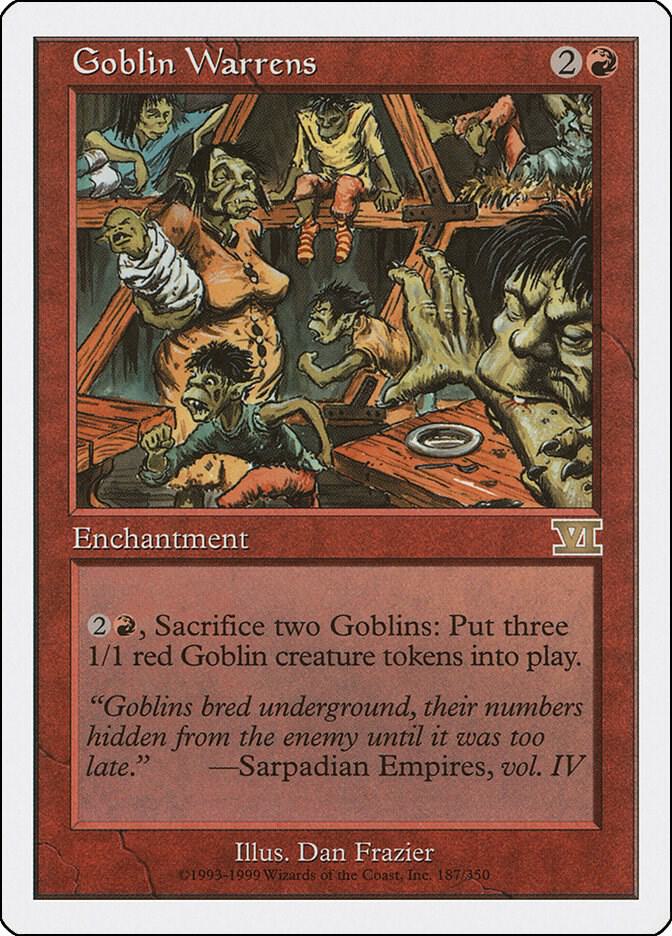 Goblin Warrens (187) [Classic Sixth Edition]
