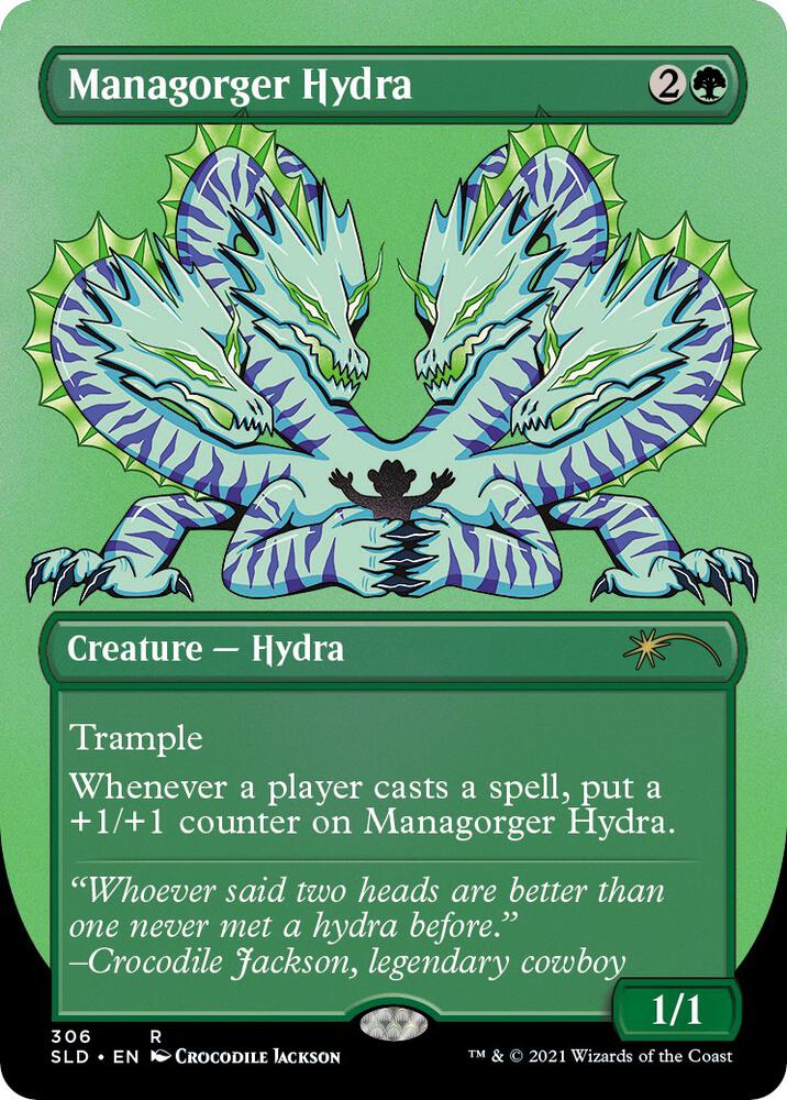 Managorger Hydra (306) [Secret Lair Drop] [Borderless]